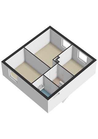 Plattegrond - Patchstraat 13, 6135 CX Sittard - Patchstraat 13 Sittard - Verdieping 3D.jpg